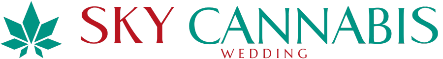 Sky Cannabis Wedding Logo